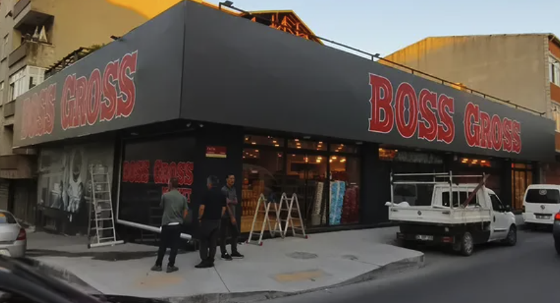 Boss Gross Cephe Çalışması