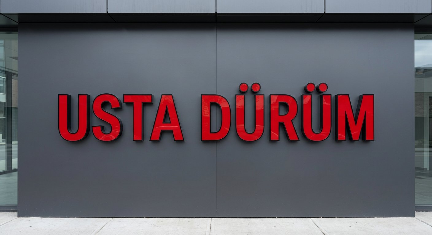 Malzeme ve Yüzey Kararı Şile Tabela ve Kutu Harf